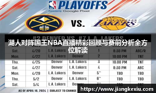 湖人对阵国王NBA直播精彩回顾与赛前分析全方位解读